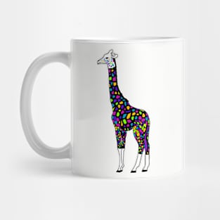 Colorful giraffe Mug